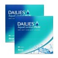 アルコン デイリーズアクア コンフォートプラス 90枚入りバリューパック 2箱セット＜左右1箱ずつ／DAILIES Aqua Comfort PLUS＞