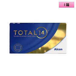 画像1: アルコン トータル14　6枚入 1箱＜2ウィークコンタクトレンズ／トータルフォーティーン／ALCON／TOTAL14／シリコーンハイドロゲル＞