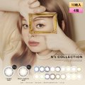 【メール便送料無料】 PIA　N's Collection 10枚入り 4箱セット（左右2箱ずつ） 【渡辺直美プロデュース】＜エヌズコレクション／度あり・度なし／ワンデー／カラコン＞