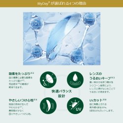 画像3: クーパービジョン マイデイ ワンデー 30枚入 2箱セット（左右1箱ずつ） ＜CooperVision MyDay／1日使い捨てタイプ＞